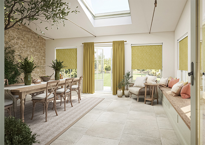 Newquay, Mustard - Roller Blind - Image 7